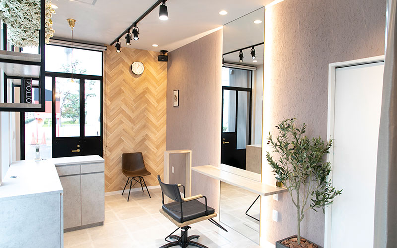 シャンプーブース